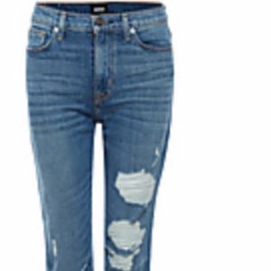 HUDSON ZOEEY High Rise straight crop